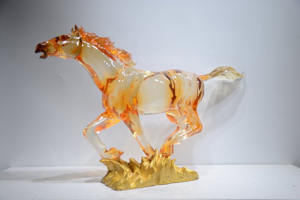 透明树脂工艺品 光影艺术的完美呈现